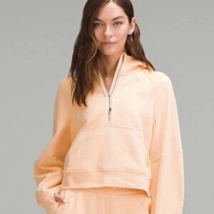 lululemon Scuba Oversized Half-Zip Hoodie NEW NWT Size XL / XXLPeach Bellini